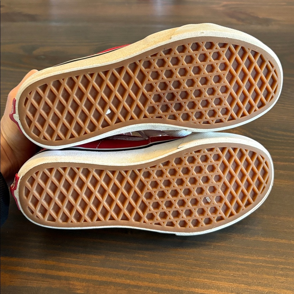 Vans high top kids shoes. Size 2. - Picture 7 of 8